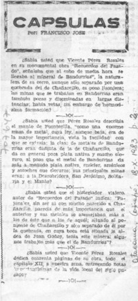 Vicente Pérez Rosales Vicente Pérez Rosales