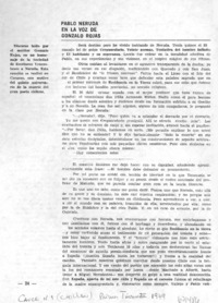 Pablo Neruda en la voz de Gonzalo Rojas. Pablo Neruda en la voz de Gonzalo Rojas.