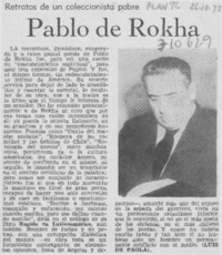 Pablo de Rokha Pablo de Rokha