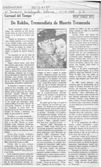 De Rokha, tremendista de muerte tremenda De Rokha, tremendista de muerte tremenda