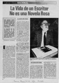La vida de un escritor no es una novela rosa La vida de un escritor no es una novela rosa