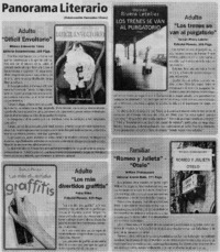 Panorama literario. Panorama literario.