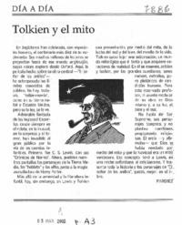 Tolkien y el mito Tolkien y el mito