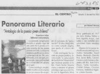 Antología de la poesía joven chilena Antología de la poesía joven chilena