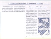 La fantasía de Eduardo Molina La fantasía de Eduardo Molina
