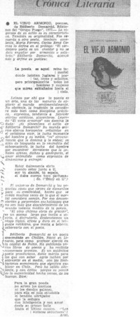 Crónica literaria Crónica literaria