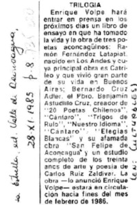 Trilogía. Trilogía.