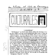"12 poemas". "12 poemas".