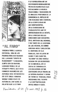 "Al Faro". "Al Faro".