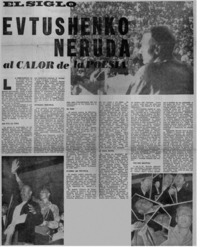 Evtushenko Neruda al calor de la poesía Evtushenko Neruda al calor de la poesía