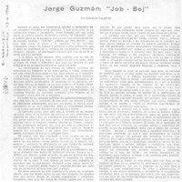 Jorge Guzmán: "Job-Boj" Jorge Guzmán: "Job-Boj"