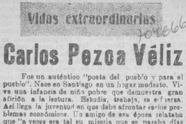 Carlos Pezoa Véliz. Carlos Pezoa Véliz.