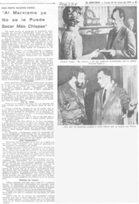 Al marxismo ya no se le puede sacar más chispas". Al marxismo ya no se le puede sacar más chispas".