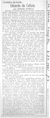 Eduardo de Calixto Eduardo de Calixto
