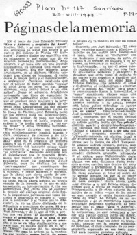 Páginas de la memoria Páginas de la memoria