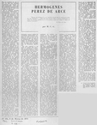Hermógenes Pérez de Arce Hermógenes Pérez de Arce