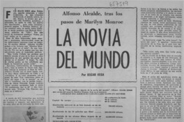 La novia del mundo La novia del mundo