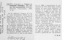 Nuestra inferioridad económica Nuestra inferioridad económica