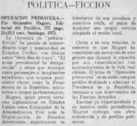 Política-ficción. Política-ficción.