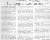 La logia lautarina La logia lautarina