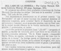 Del lado de la sombra. Del lado de la sombra.