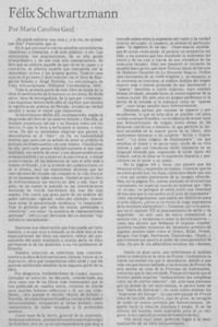 Félix Schwartzmann Félix Schwartzmann