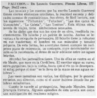 Faluchos. Faluchos.