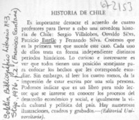Historia de Chile Historia de Chile