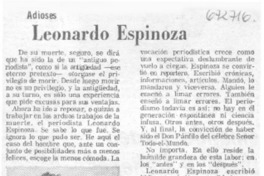 Leonaro Espinoza Leonaro Espinoza