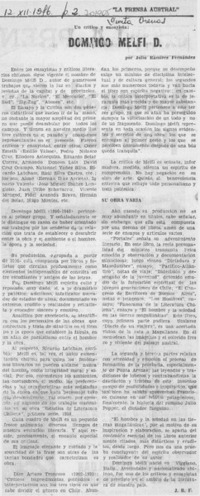 Domingo Melfi D. Domingo Melfi D.