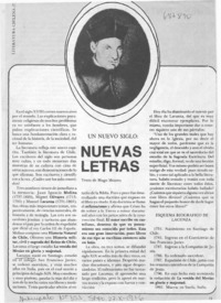 Nuevas letras Nuevas letras