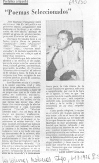 Poemas seleccionados Poemas seleccionados