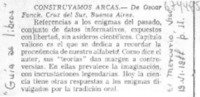 Construyamos arcas Construyamos arcas