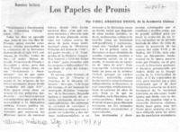 Los papeles de Promis Los papeles de Promis