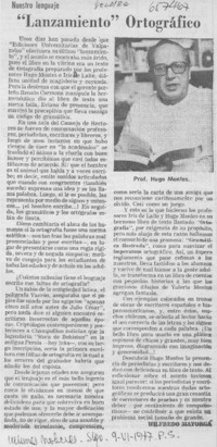 "Lanzamiento" ortográfico "Lanzamiento" ortográfico