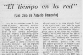 El tiempo en la red El tiempo en la red