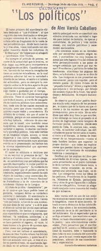 "Los políticos" "Los políticos"