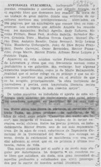 Antología atacameña Antología atacameña