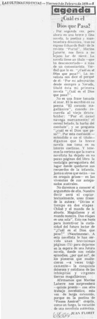 ¿Cuál es el Dios que pasa? ¿Cuál es el Dios que pasa?