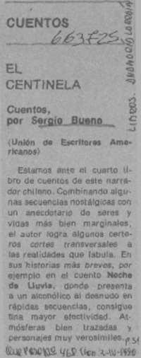 El centinela El centinela