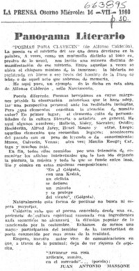 Poemas para clavecín Poemas para clavecín