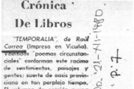 Crónica de libros Crónica de libros