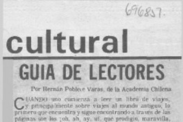 Guía de lectores Guía de lectores
