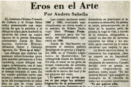 Eros en el arte Eros en el arte
