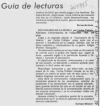 Diccionario de la música Diccionario de la música