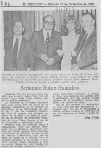 Armando Rubio Huidobro Armando Rubio Huidobro