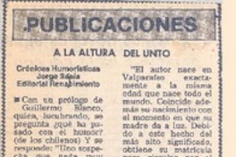 A la altura del unto. A la altura del unto.