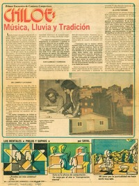 Chiloé, música, lluvia y tradición. Chiloé, música, lluvia y tradición.