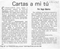 Cartas a mi tú Cartas a mi tú