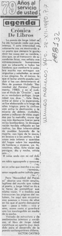 Crónica de libros Crónica de libros